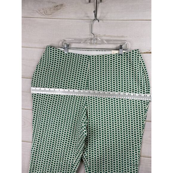 A New Day Pants Womens 17 Green Moons High Rise Skinny Ankle Fitted Stretch NWT - Picture 4 of 11